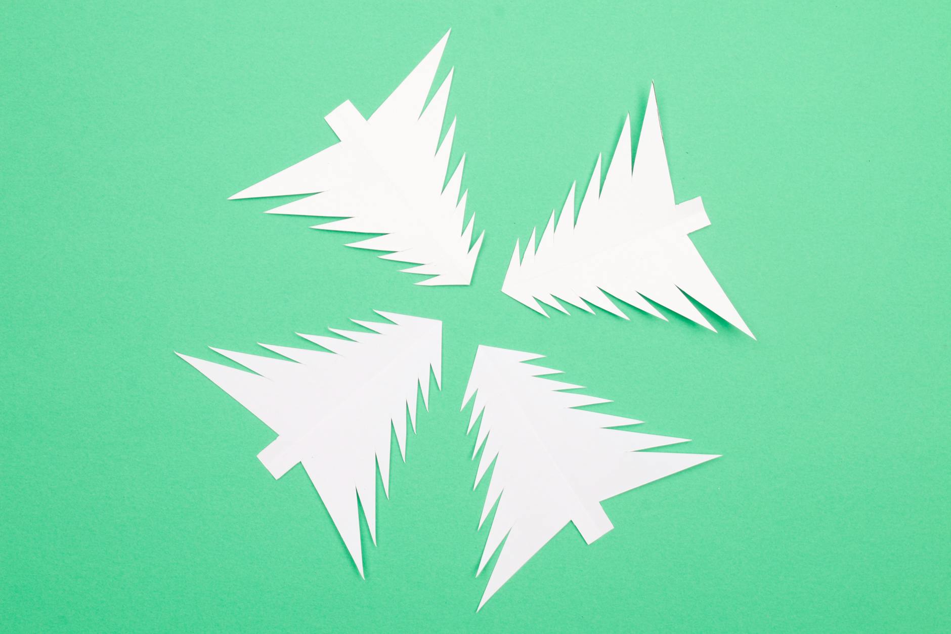 Origami choinka